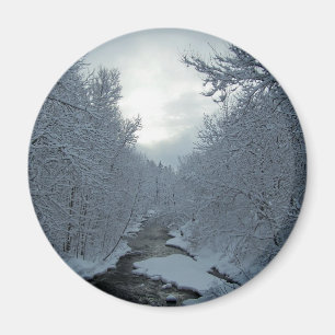 Imán Invierno en Maine