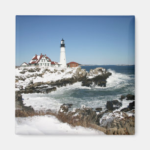 Imán Invierno ligero de Portland Head