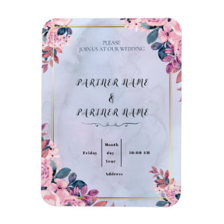 Imán Invitación a la boda
