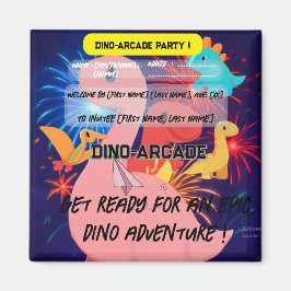 Imán Invitación a la fiesta de cumpleaños - Magnet