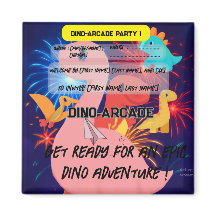 Invitación a la fiesta de cumpleaños - Magnet