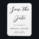 Imán Invitación de boda personalizada<br><div class="desc">Haz que tu próxima celebración sea inolvidable con un imán para la invitación a la boda que puedes personalizar antes de la salida. Añada sus nombres, fecha de boda y ubicación para crear un recordatorio personalizado que sus huéspedes pueden mantener fácilmente en pantalla. Es una forma elegante y práctica de...</div>