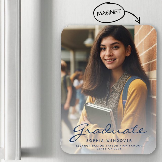 Imán invitación de graduación de Oro Azul de la Marina  (Subido por el creador)