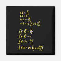 Invitación de Pegatina de Physics Formula Square