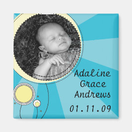 Imán Invitación del bebé