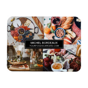 Imán Invitación del sitio web de negocios Charcuterie