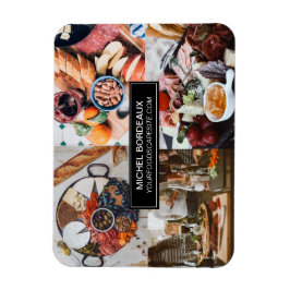 Imán Invitación del sitio web de negocios Charcuterie