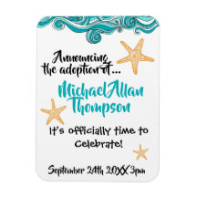 Invitación Fiesta de adopción de Starfish Story