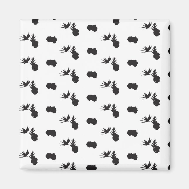 Imán Invitaciones de embarazo (Frente)