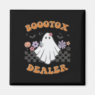 Imán Inyector de enfermería Halloween Retro Botox Deale