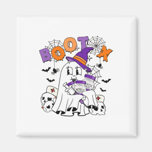 Imán Inyector de enfermería retro Bootox Halloween esté