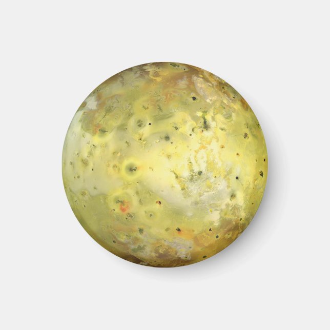 Imán Io Luna volcánica de Júpiter (Frente)