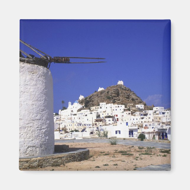 Imán Ios, Grecia. La belleza y la crudeza, el blanco y (Frente)