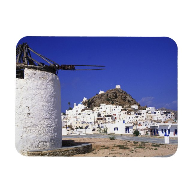 Imán Ios, Grecia. La belleza y la crudeza, el blanco y (Horizontal)