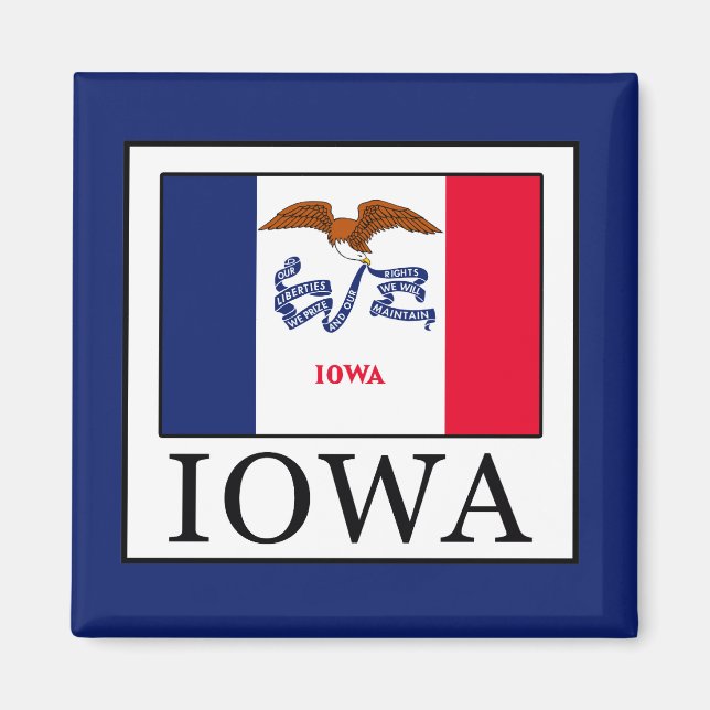 Imán Iowa (Frente)
