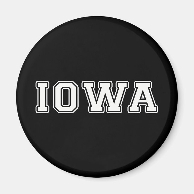 Imán Iowa (Frente)