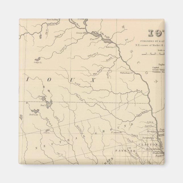 Imán Iowa 2 (Frente)