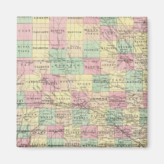 Imán Iowa 3 (Frente)