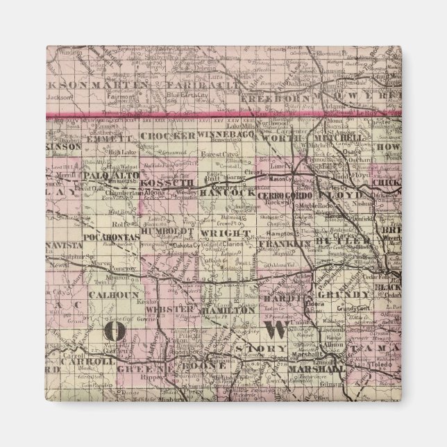 Imán Iowa 4 (Frente)