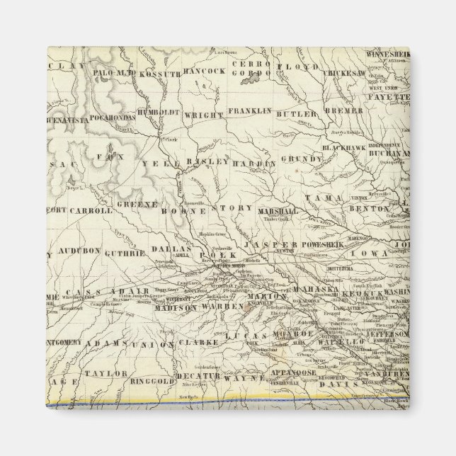 Imán Iowa 5 (Frente)