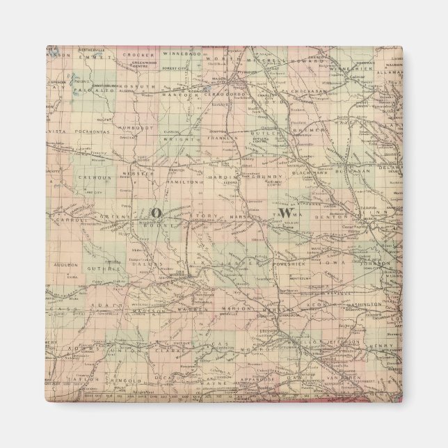 Imán Iowa 6 (Frente)