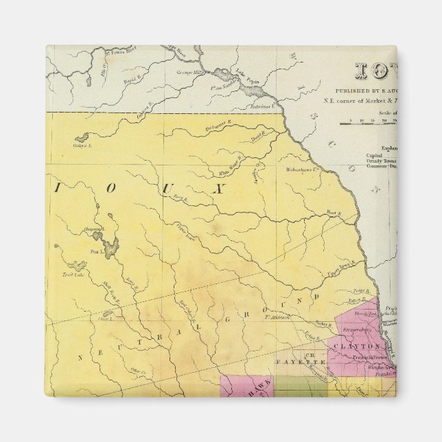 Imán Iowa 7 (Frente)