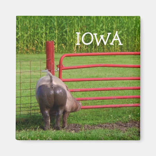 Imán Iowa Magnet (Frente)