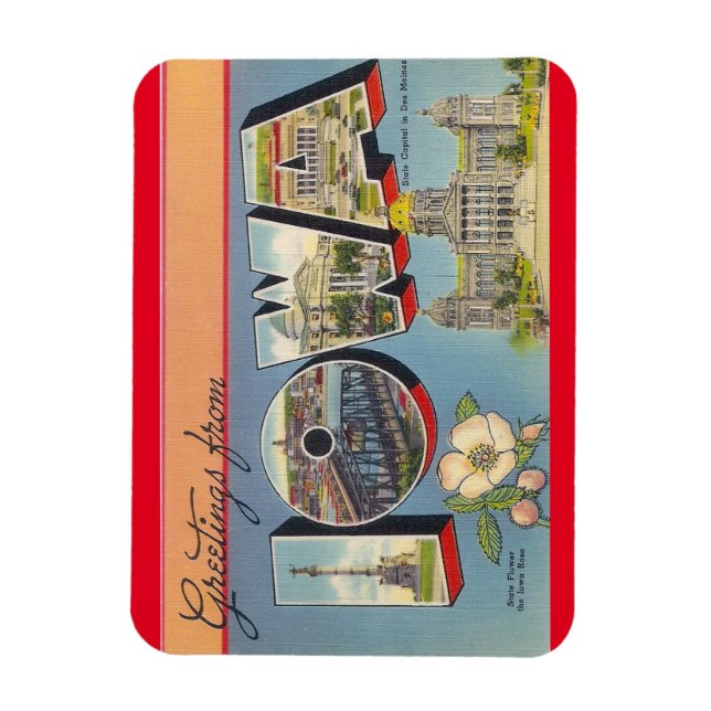 Imán Iowa Magnet (Vertical)