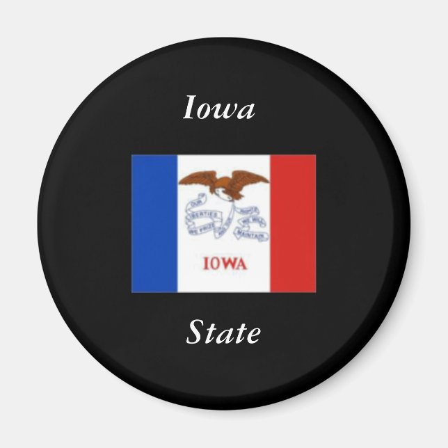 Imán Iowa State Magnet (Frente)