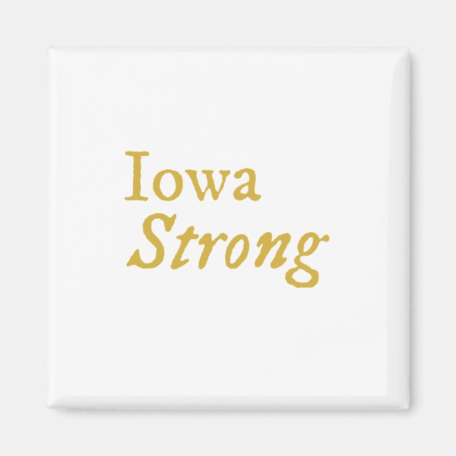 Imán Iowa Strong (Frente)