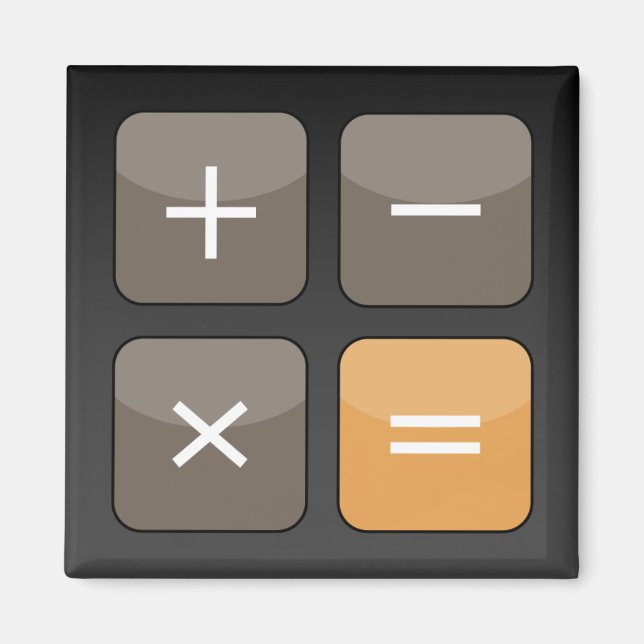Imán iPhone App Magnet - Calculator (Frente)