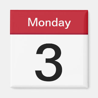 Imán iPhone App Magnet - Calendario - Personalizable