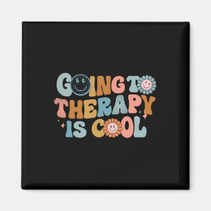 Imán Ir A La Terapia Es Feminista Retro De Guay