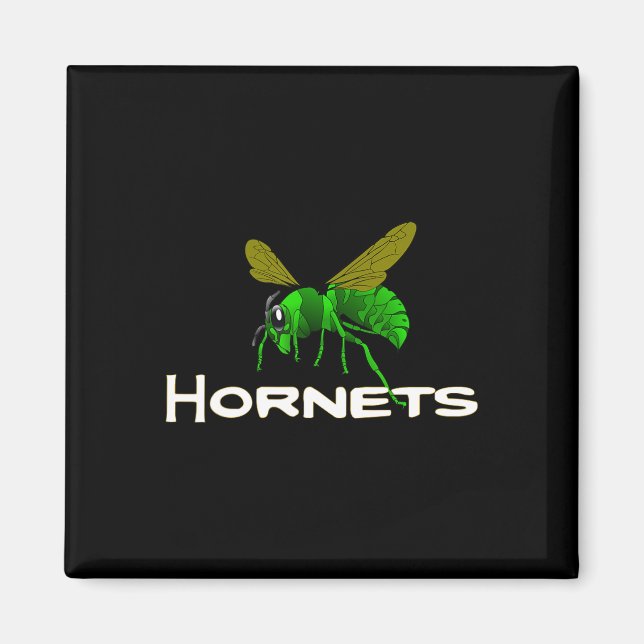 Imán Ir Hornets Green Footbyll Bysketbyll Chee (Frente)