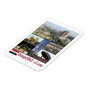 Imán Iraq - Mosaico de Bagdad - Magnet