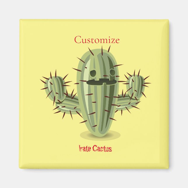 Imán Irate Cactus Thunder_Cove (Frente)