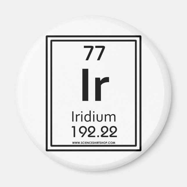 Imán Iridium (Frente)