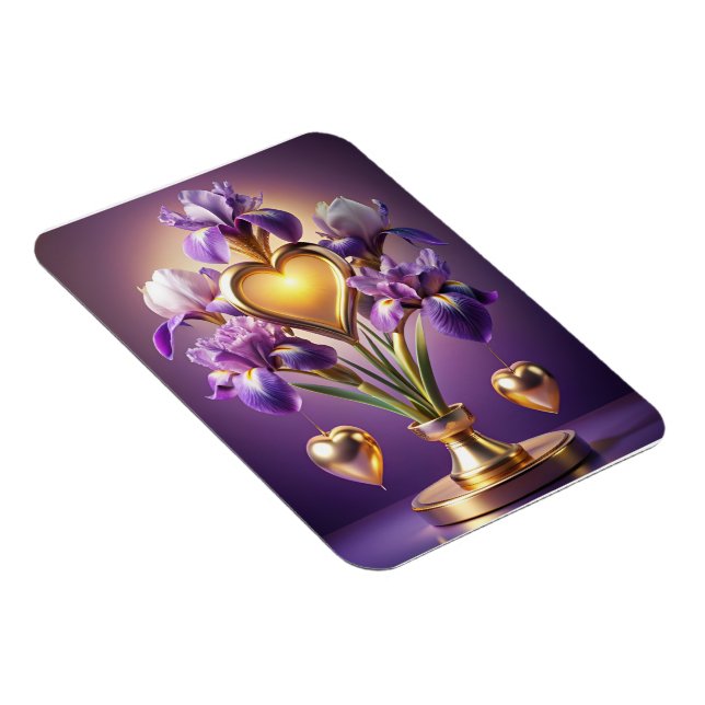 Imán Iris radiante Blossom 3D Render por Neskie D (Lado Derecho)