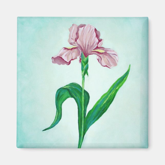 Imán Iris rosa (Frente)