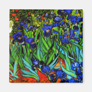 Imán Irises, famoso cuadro floral de Van Gogh