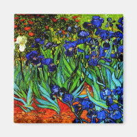 Irises, famoso cuadro floral de Van Gogh