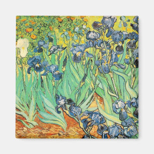 Imán Irises - Van Gogh - c1889