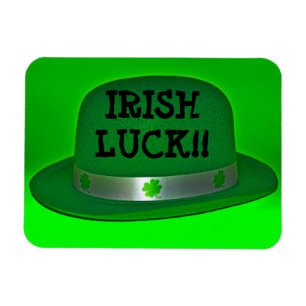 Imán IRISH LUCK Green Derby Gorra Magnet