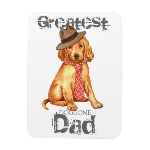 Imán Irish Setter Dad