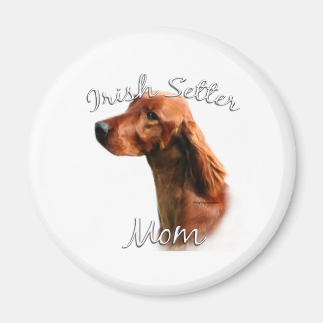 Imán Irish Setter Mom 2 (Frente)