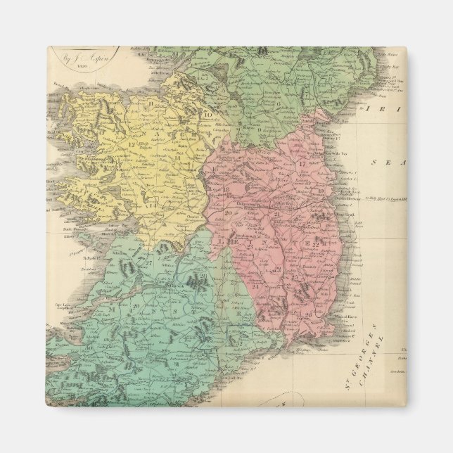 Imán Irlanda 16 (Frente)