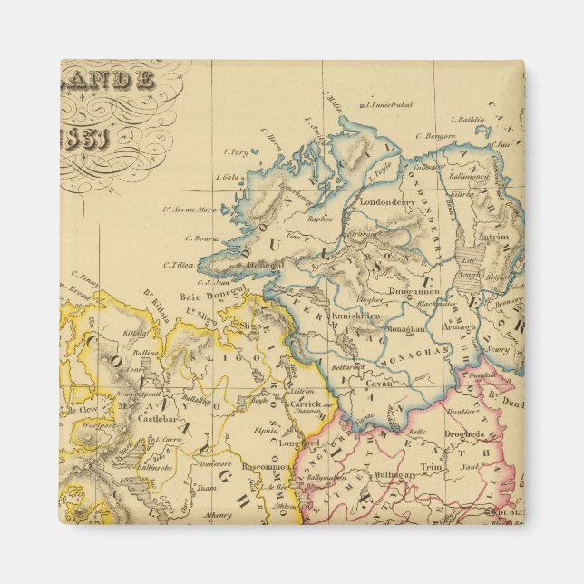 Imán Irlanda 5 (Frente)