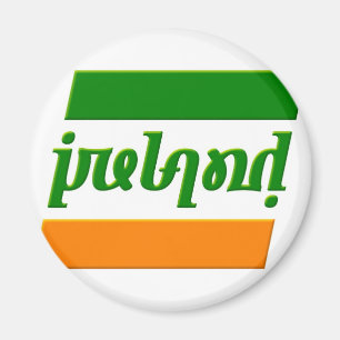 Imán "Irlanda" Ambigram