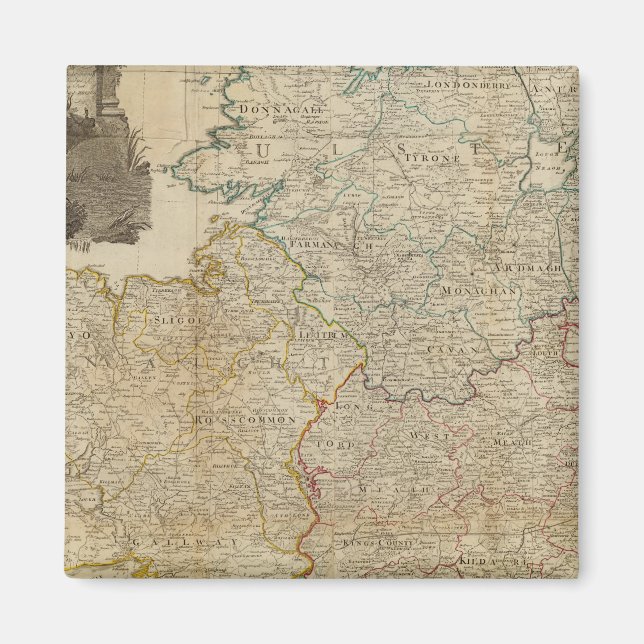 Imán Irlanda compuesta (Frente)