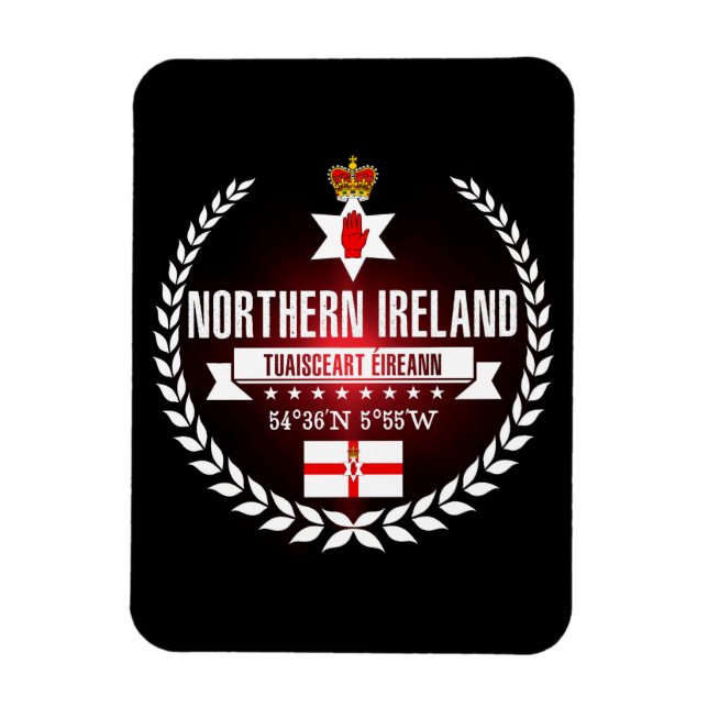 Imán Irlanda del Norte (Vertical)